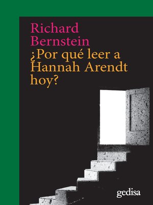 cover image of ¿Por qué leer a Hannah Arendt hoy?